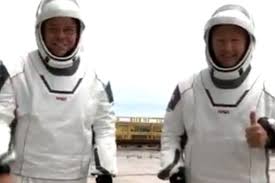 Doug Hurley y Bob Behnken, los astronautas que mandara SpaceX y la Nasa al espacio