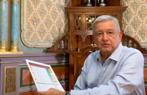 El momento crítico por Covid-19, pero ya va en descenso: López Obrador