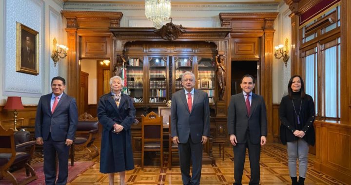 López Obrador anunció cambios en su gabinete.