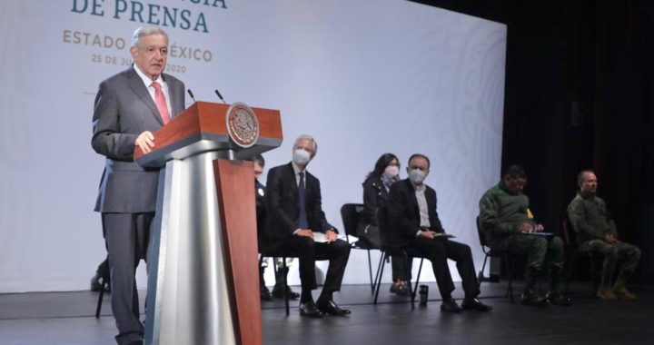 No hay discrepancias con el gobierno del Edomex, afirma AMLO