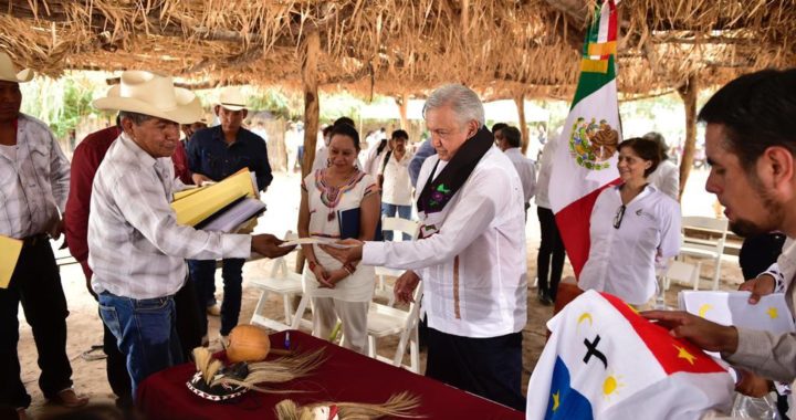 AMLO anuncia creación de Comisión de Justicia para los Pueblos Yaquis