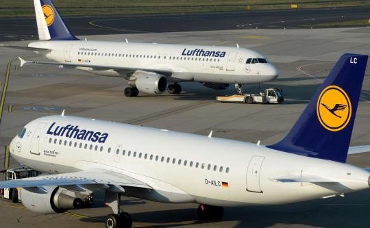 Lufthansa cancela cientos de vuelos por huelga de pilotos