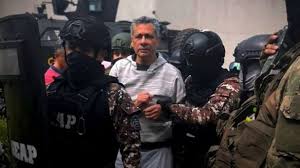  Ecuador confirma el traslado del exvicepresidente a cárcel de Guayaquil