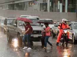 Se pronostican chubascos y lluvias puntuales fuertes en el Valle de México